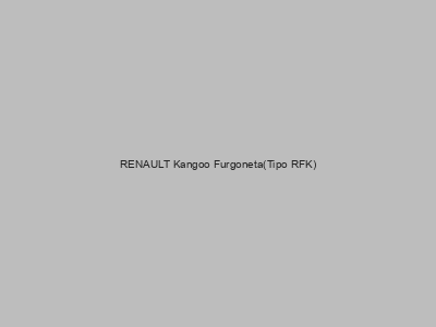 Kits electricos económicos para RENAULT Kangoo Furgoneta(Tipo RFK)